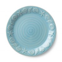 8.5" Blue Coastline Plate