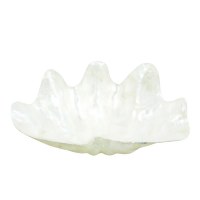 7.5 White Capiz Clam Bowl