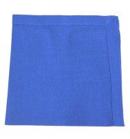 20" Blue Hemstitch Napkin