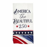 16" x 26" "America The Beautiful 250" Dual Purpose Kitchen Towel