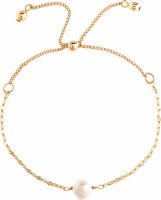 Gold Freshwater Pearl Bracelet