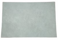 12" x 18" Blue and Green Vegan Leather Reversible Placemat