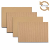 12" x 18" Staw Exeter Vegan Leather Reversible Placemat