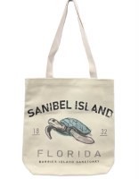 14" x 13" Sanibel Island Tote Bag