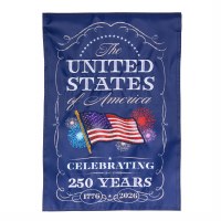 18" x 13" Mini "USA Celebrate 250" Flag