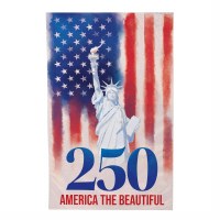 44" x 28" "250 America the Beautiful" Flag