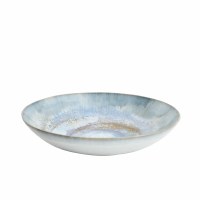 9" Round Costa Azul Ceramic Low Bowl