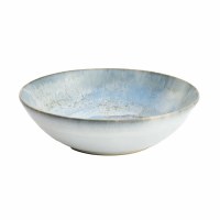 7" Round Costa Azul Ceramic Low Bowl