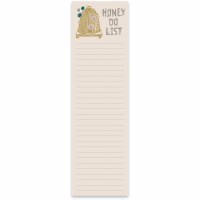 9.5" x 2.75" "Honey Do List" Magnetic List Pad