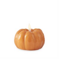 3" LED Orange Pumpkin Candle