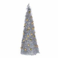 6' LED Silver 100 Lights Pop Up Tree