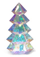 20" LED Iridescent Christmas Tree