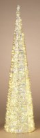 32" LED Twinkle Light Cone Christmas Tree