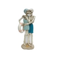 11" Beach Skeleton Couple