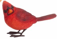 5" Male Polyresin Cardinal Figurine