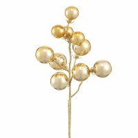 15" Gold Ball Spray