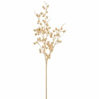 30" Faux Gold Berries Spray