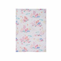 27" x 18" Multipastel Coral and Seashells Coastal Kitchen Towel