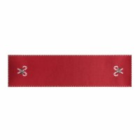 12" x 47" Red Candy Cane Christmas Table Runner