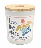 11 Oz Bonita Springs Turtle Candle Jar