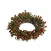 3" Faux Pepperberry Candle Ring