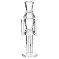 12" Clear Acrylic Nutcracker