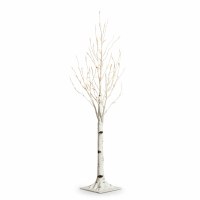 3.5' Faux White Birch Tree With White LED