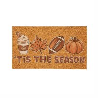 18" x 30" "Tis The Season" Fall Coir Doormat