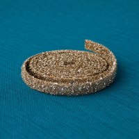 15' Gold Glitter Rope