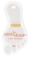 Gold Toned Triple Layer Toe Ring