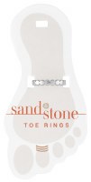 Silver Toned Infinity Circle Toe Ring