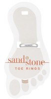 Silver Toned Solid Band Toe Ring