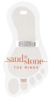Silver Toned Greek Key Toe Ring