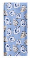 28" x 18" Oyster Toss Dual Purpose Terry Cloth Kitchen Towel