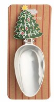 5" Metal Christmas Tree Scoop by Mud Pie