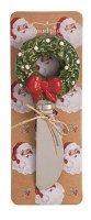 6" Green Wreath Spreader by Mud Pie