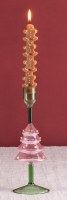 Box of Two 5" Gingerbread Man Christmas Taper Candles by Mud Pie