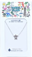 18" Stainless Steel Sea Turtle Necklace
