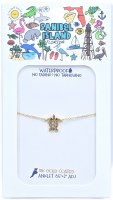 8.5" Gold Sea Turtle Anklet