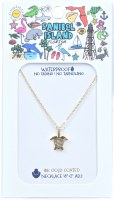 18" Gold Sea Turtle Necklace
