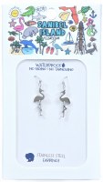 Stainless Steel Flamingo Earrings