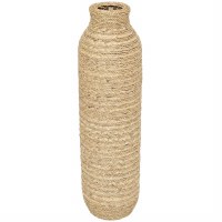 32" Natural Seagrass Slim Vase
