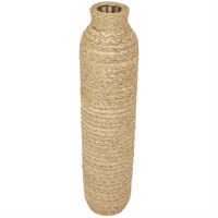 40" Natural Seagrass Slim Vase