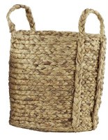 15" Round Natural Woven Basket