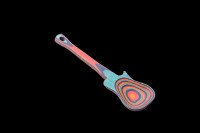 Multicolor Shakka Guitar Wood Spoon
