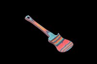 Multicolor Shakka Guitar Wood Spatula