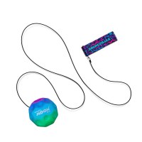 Purple, Blue, and Green Bounceback Ball