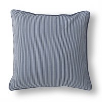 20" Sq Thin Blue Stripes Decorative Pillow