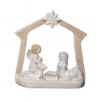 6" Multi Pastel Angel Nativity