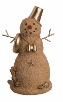 12" Beige Sandman With Pail